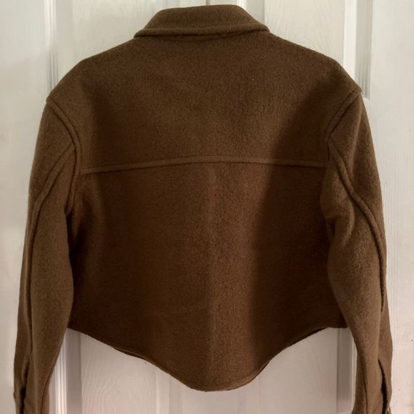 Aritzia Ganna Wool Brown Jacket - Picture 6 of 8